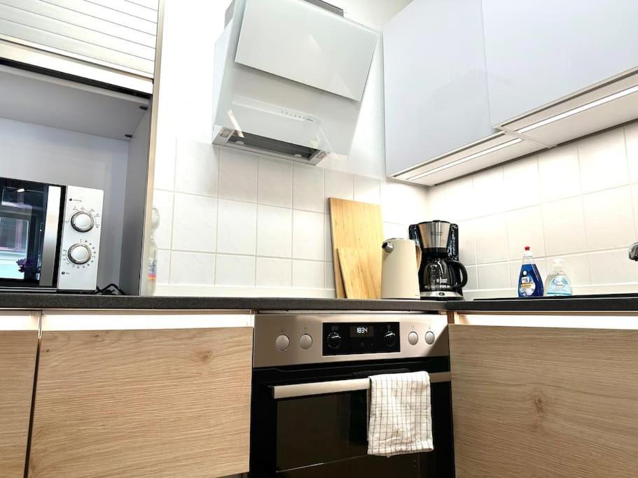 Modern Eingerichtete Wohnung Im Stadtzentrum Zittau Kostenloser Parkplatz Eksteriør billede